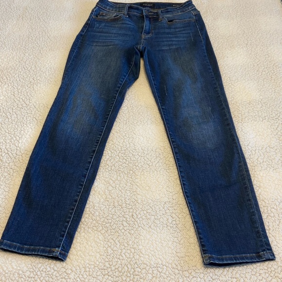 Judy Blue Los Angeles Slim Fit High Rise Dark Wash Jean Size 7/28 x 29” - Picture 8 of 12